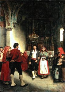 Un mariage à Laruns, 1881